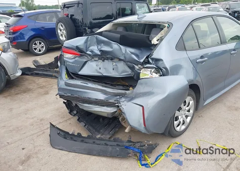 2021 Toyota Corolla Le from USA, damaged, VIN JTDEPMAE0MJ129262